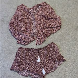 VS kimono and short set "Marrakech"